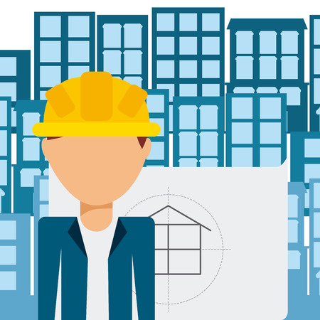 construction concept design, vector illustration eps10 graphicのイラスト素材