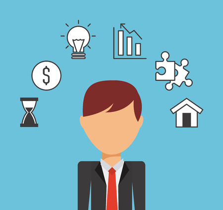 business concept design, vector illustration eps10 graphicのイラスト素材