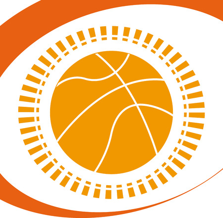 basketball sport design, vector illustration eps10 graphicのイラスト素材
