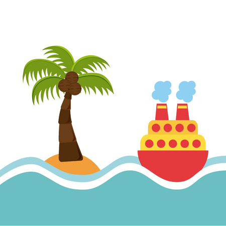 the best summer design, vector illustrationのイラスト素材