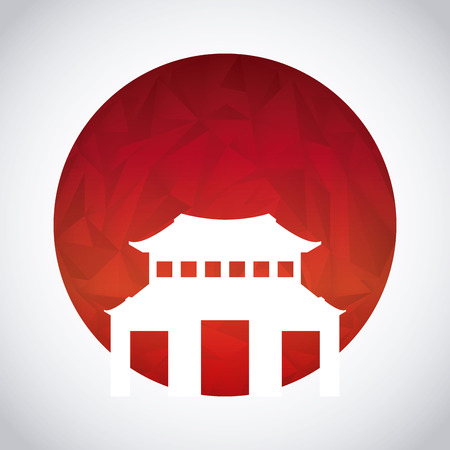 japan country design, vector illustration  のイラスト素材