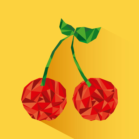 abstract fruit design, vector illustration  のイラスト素材