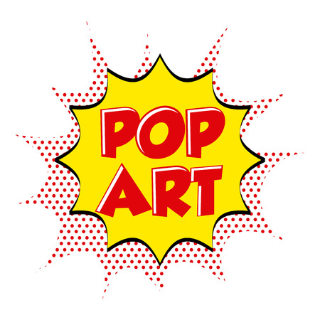 pop art comic design, vector illustrationのイラスト素材