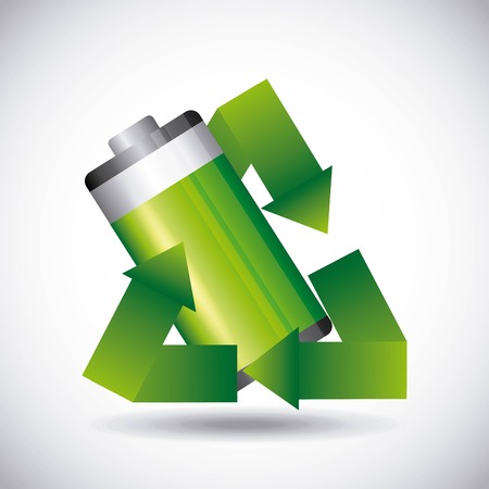 battery power design, vector illustration  のイラスト素材