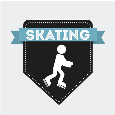 extreme sport design, vector illustrationのイラスト素材