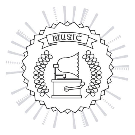 retro style icon design, vector illustration eps10 graphicのイラスト素材