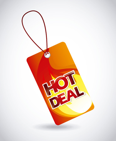 hot deal design, vector illustration eps10 graphicのイラスト素材