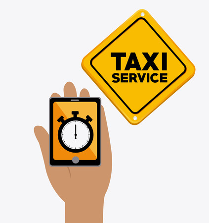Taxi service design, vector illustration eps 10.のイラスト素材