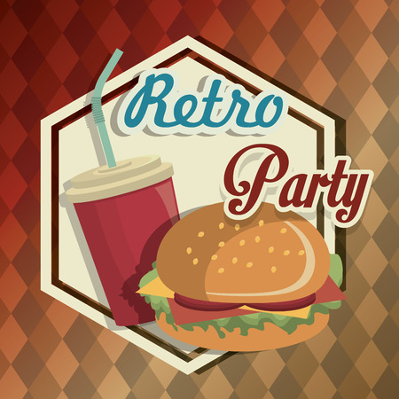 Food digital design, vector illustration eps 10.のイラスト素材