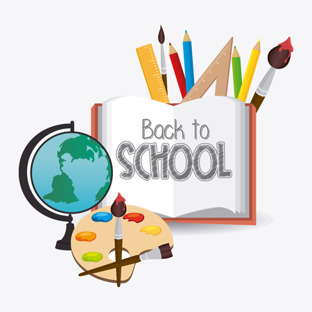 Back to school design, vector illustration eps 10.のイラスト素材