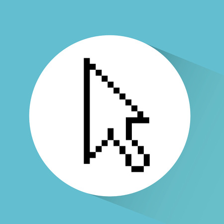 computer icon design, vector illustration eps10 graphicのイラスト素材