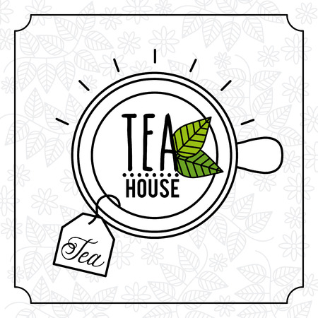 delicious tea design, vector illustration eps10 graphicのイラスト素材