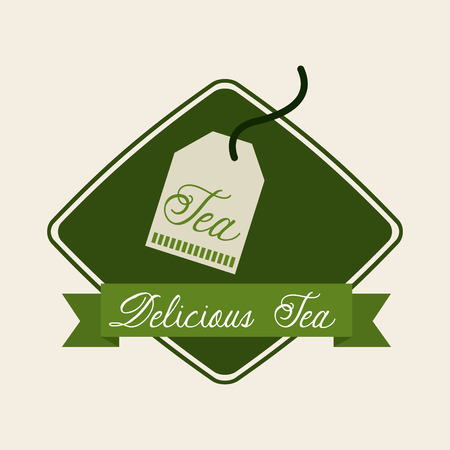 delicious tea design, vector illustration eps10 graphicのイラスト素材