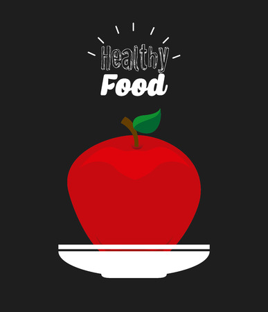 healthy food design, vector illustration eps10 graphicのイラスト素材