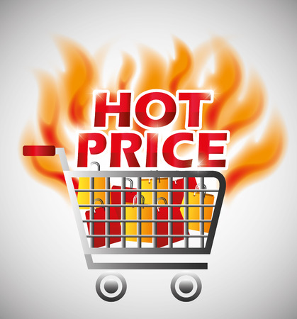 Hot price digital design, vector illustration eps 10.のイラスト素材