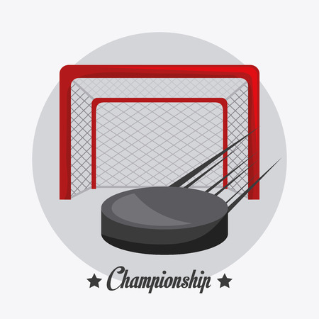 hockey design and sport background, vector illustration, eps10のイラスト素材