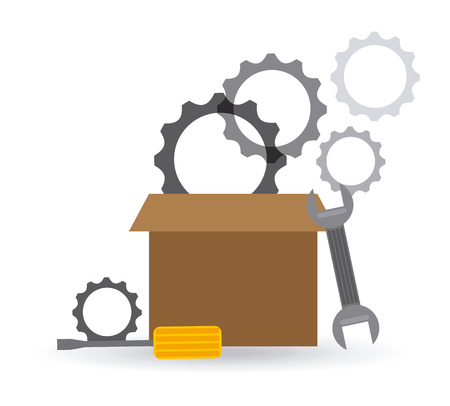 repair service design, vector illustration eps10 graphicのイラスト素材