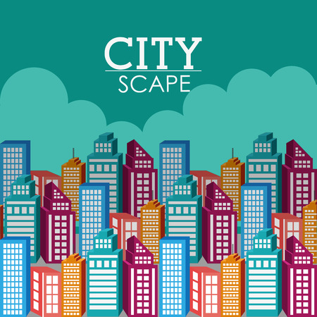 Urban digital design, vector illustration eps 10.のイラスト素材