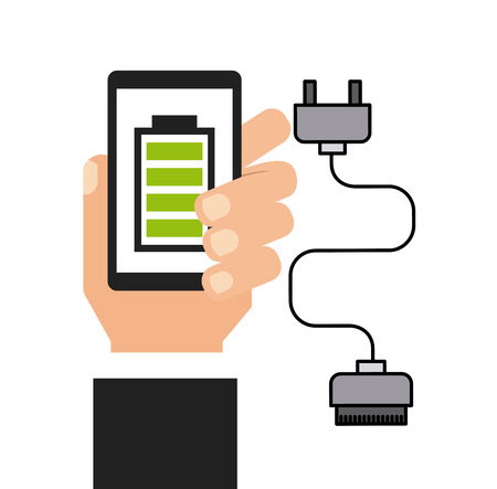 battery concept design, vector illustration eps10 graphicのイラスト素材