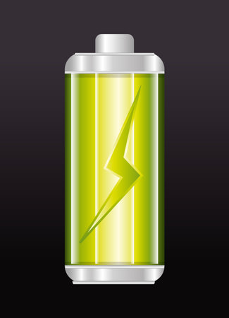 Battery digital design, vector illustration eps 10.のイラスト素材
