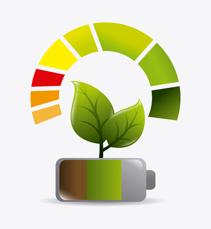 Go green design, vector illustration eps 10.のイラスト素材