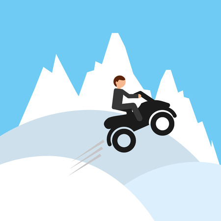 extreme sport design, vector illustration eps10 graphicのイラスト素材