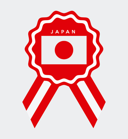 japan emblem design, vector illustration eps10 graphicのイラスト素材