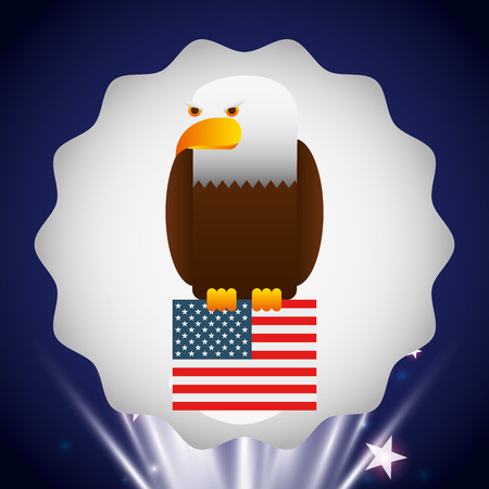 usa emblem design, vector illustration eps10 graphicのイラスト素材
