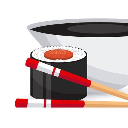 japanese food design, vector illustration eps10 graphicのイラスト素材