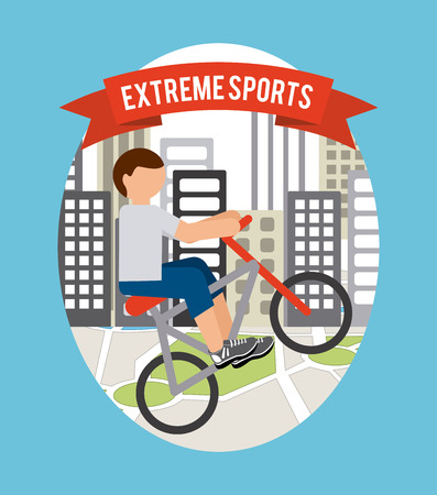 extreme sport design, vector illustration eps10 graphicのイラスト素材
