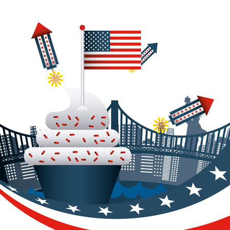 usa emblem design, vector illustration eps10 graphicのイラスト素材