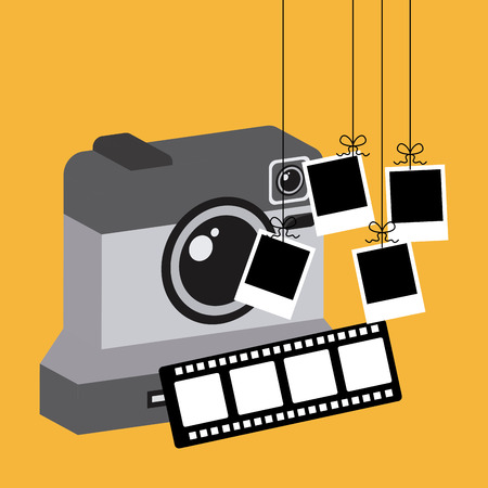 photography concept design, vector illustration eps10 graphicのイラスト素材