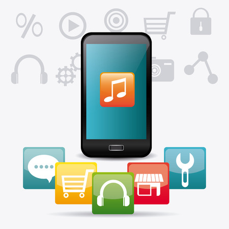 App store digital design, vector illustration eps 10.のイラスト素材