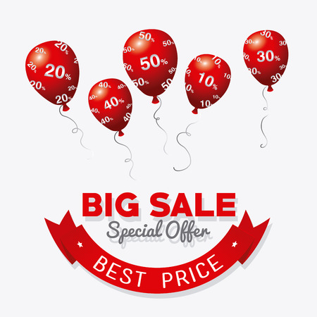 Big sale design, vector illustration eps 10.のイラスト素材