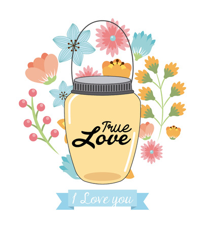 mason jar design, vector illustration   graphicのイラスト素材
