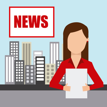 news breaking design, vector illustration eps10 graphicのイラスト素材