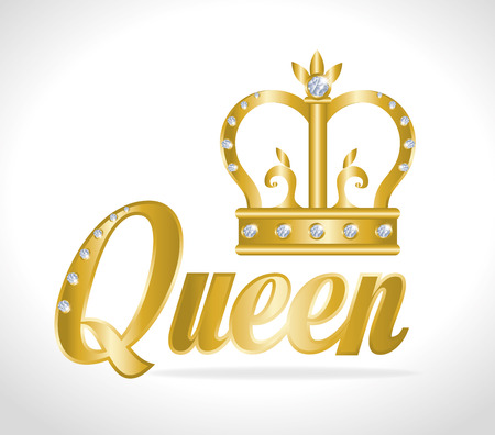 Crown digital design, vector illustration eps 10.のイラスト素材