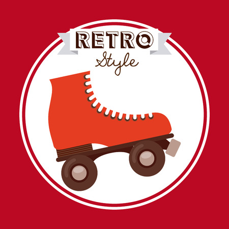 retro style design, vector illustration eps10 graphicのイラスト素材