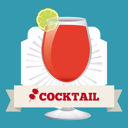 delicious drink design, vector illustration eps10 graphicのイラスト素材