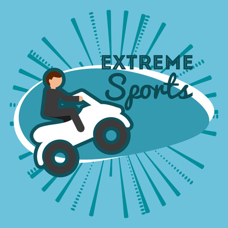 extreme sport design, vector illustration eps10 graphicのイラスト素材