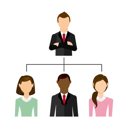 team work design, vector illustration eps10 graphicのイラスト素材