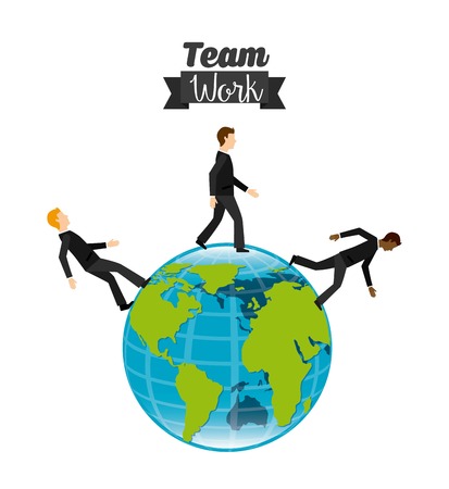 team work design, vector illustration eps10 graphicのイラスト素材