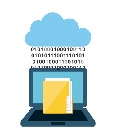 data storage center design, vector illustration eps10 graphicのイラスト素材
