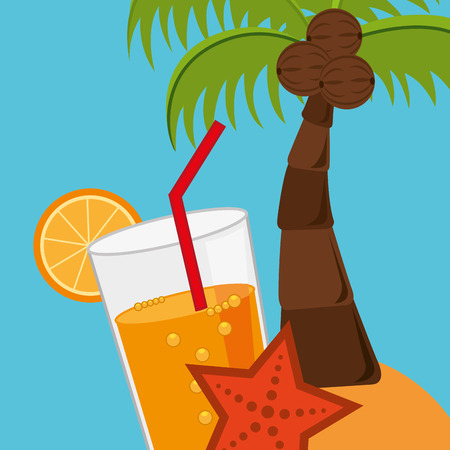 summer vacations design, vector illustration eps10 graphicのイラスト素材