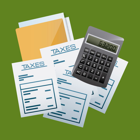 taxes concept design, vector illustration eps10 graphicのイラスト素材