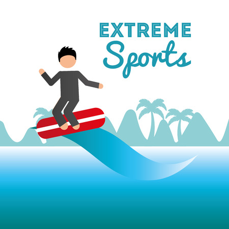 extreme sport design, vector illustration eps10 graphicのイラスト素材