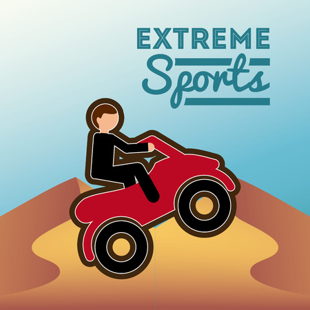 extreme sport design, vector illustration eps10 graphicのイラスト素材