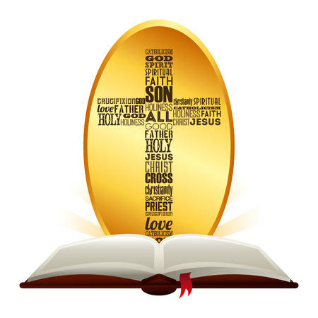 holy bible design, vector illustration eps10 graphicのイラスト素材