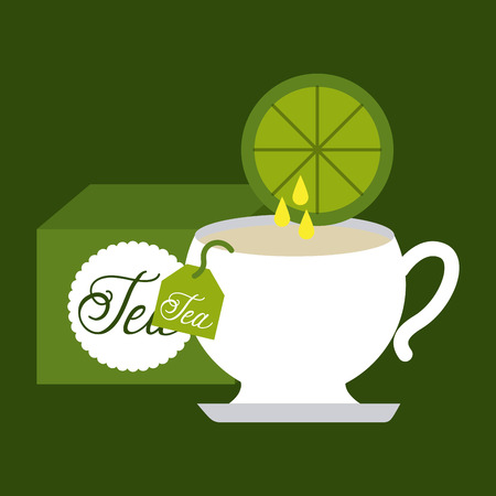 tea time design, vector illustration eps10 graphicのイラスト素材