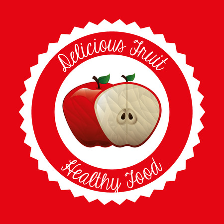 delicious fruit design のイラスト素材